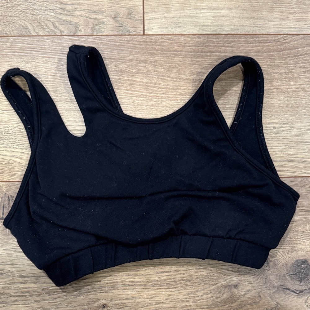 Honeycut Classic Black Sports Bra XS dance